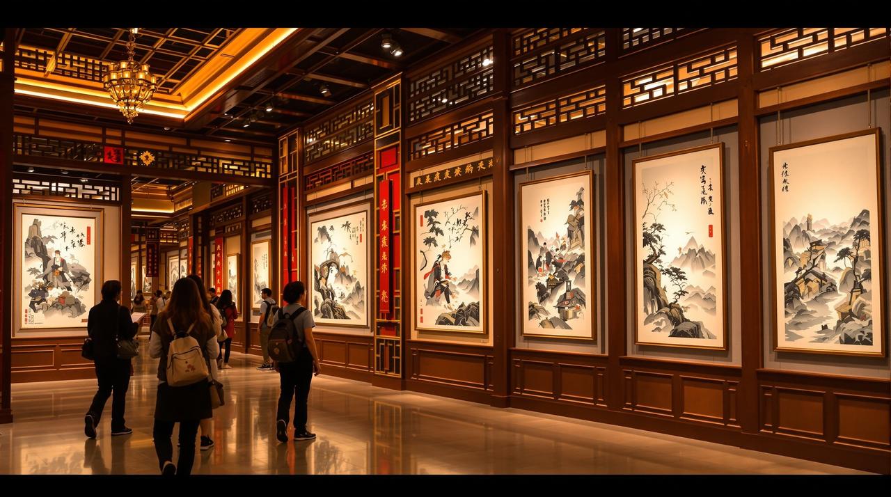 伦理片动漫特别企划:「诗词入画」国风动漫艺术展 - 一词一牌皆是故事 · 线下特展 伦理片动漫特别企划:「诗词入画」国风动漫艺术展